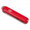 Нож-брелок Victorinox Executive 81, 65 мм, 7 функций, рукоять пластик, красный