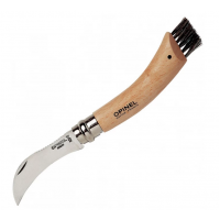 Нож грибника OPINEL №8, нержавеющая сталь, рукоять бук, блистер Нож грибника OPINEL №8, нержавеющая сталь, рукоять бук, блистер