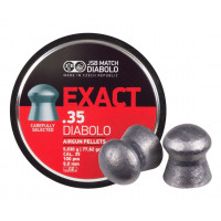 Пули JSB Exact Diabolo 9,0 мм, 5,25 грамм, 100 штук Пули JSB Exact Diabolo 9,0 мм, 5,25 грамм, 100 штук