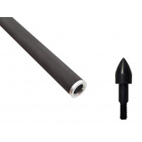 Стрела арбалетная карбоновая Centershot Toxic Carbon 16" Half Moon Nock Стрела арбалетная карбоновая Centershot Toxic Carbon 16" Half Moon Nock