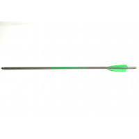 Стрела арбалетная карбоновая Centershot Toxic Carbon 20" Half Moon Nock