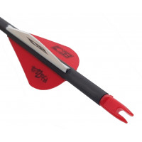 Стрела лучная карбоновая Centershot Fury Hunter 350, Blazer 2" Стрела лучная карбоновая Centershot Fury Hunter 350, Blazer 2"