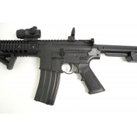 Пневматическая винтовка Crosman DPMS SBR Full Auto (M16, 3 Дж, коллиматор) Пневматическая винтовка Crosman DPMS SBR Full Auto (M16, 3 Дж, коллиматор)